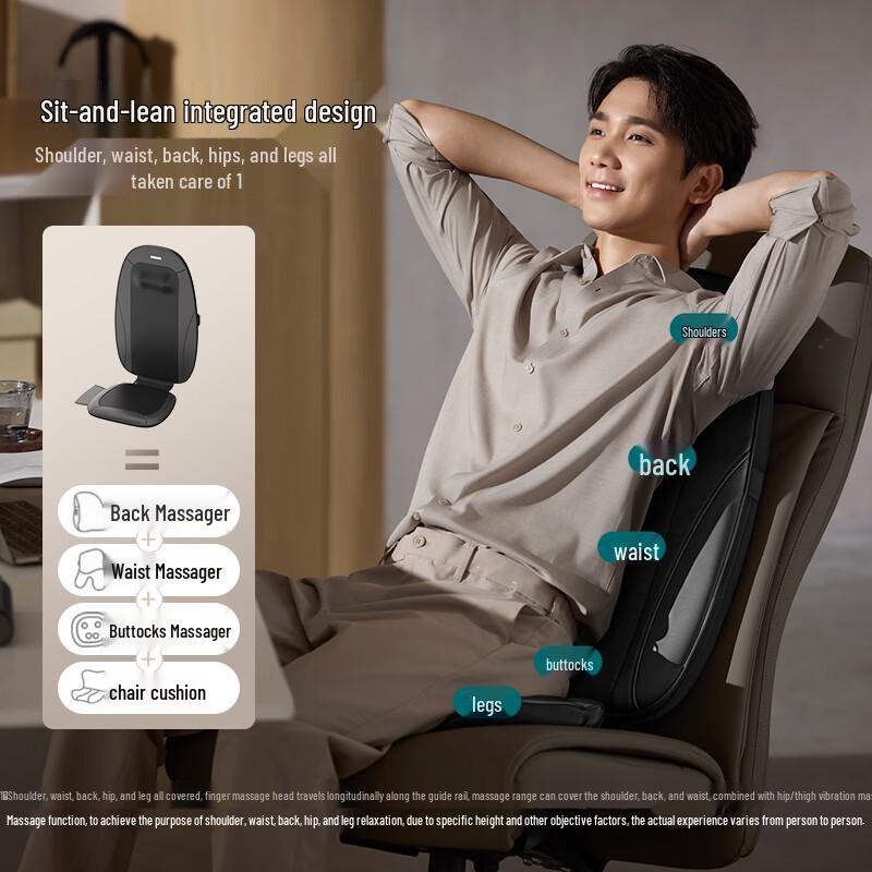Philips Массажная подушка для поясницы и спины PPM5705B Штепсель CN (адаптер в комплекте)