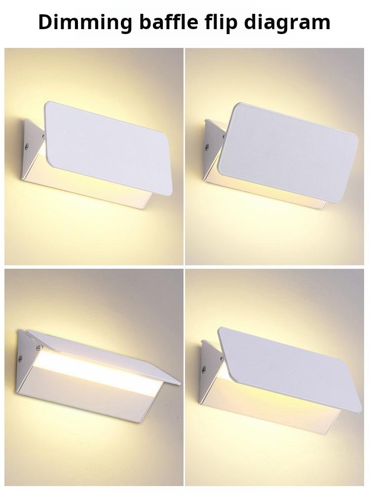 Xiaomi Indoor LED Wall Lamp Adjustable Angle Aluminum Alloy Wall Light Home Living Room Bedroom Vanity Mirror Bedside Lights