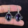 Star Amethyst Earrings 925 Sterling Silver Earring Handmade Antique Jewelry Top Quality Gemstone Earring Brand New Jewelry Engagement Gifts