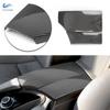 For BMW 5 Series E60 2004 2005 - 2008 2009 2010 Car Center Console Armrest Box Cover ABS Carbon Texture Inner Accessories