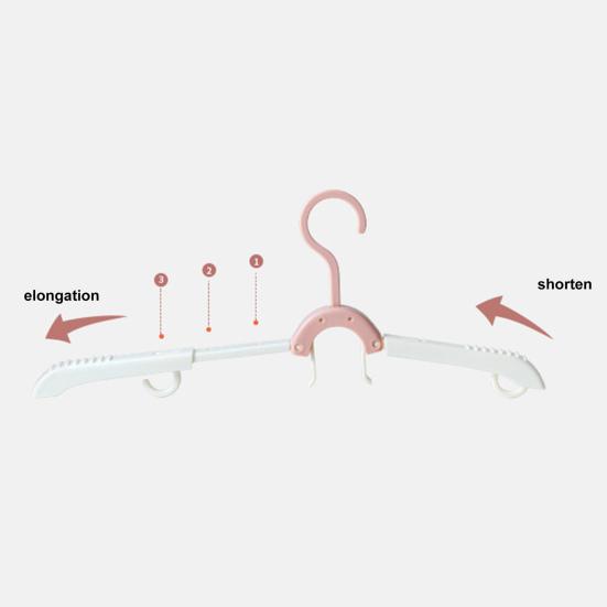 Удобная вешалка для одежды с двойным крючком, немаркирующая вешалка для сухой одежды, не оставляющая следов, дорожные принадлежности, крючок для одежды