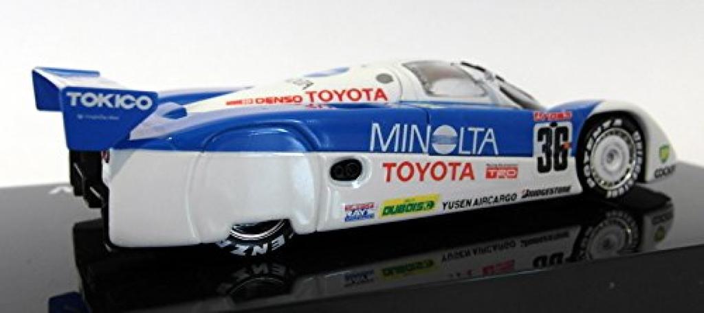 Горячие работы масштаб Toyota LM1989 Minolta готовое изделие 1/43 Q-Model 89C-V №36