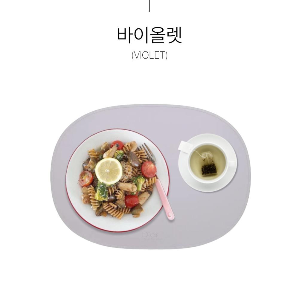 [MADE IN KOREA] Diar - Silicone Table Mat - Waterproof & Heat Resistant Dining Placemat (15 Colors)