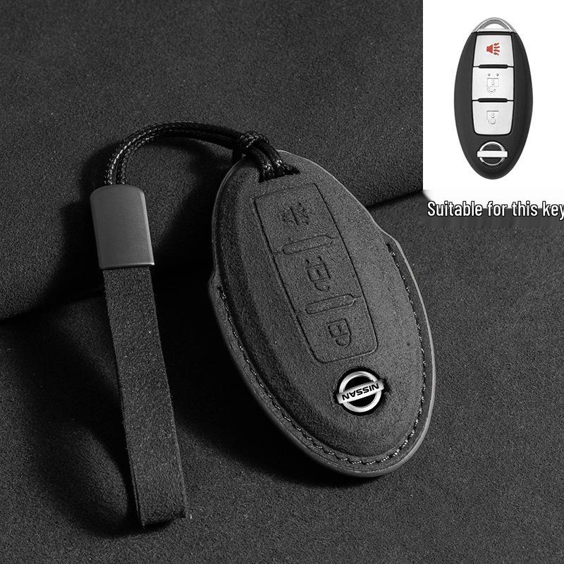 Nissan Car Key Cover: Fits Sylphy, Qashqai, Teana, X-Trail, Tiida, Terra, Murano, Kicks