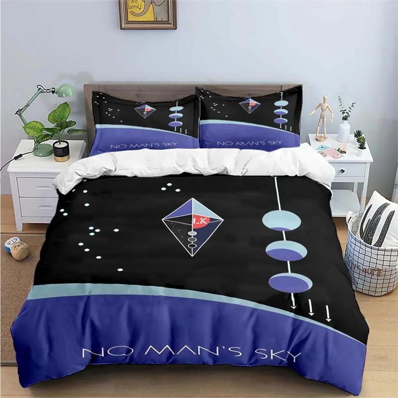 Anime 3D Game N-No-Man's-Sky Print Bedding Sets Bed Supplies Set Duvet Cover Bed Comforter Set Bedding Set Luxury Gift