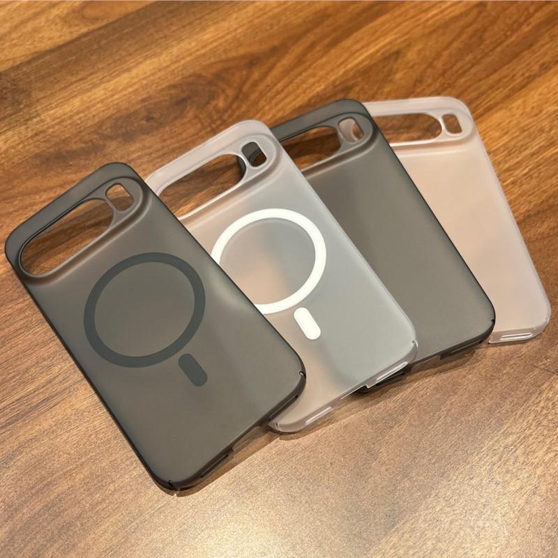 Luxury Ultra Thin Matte Clear Shockproof Case for Magsafe for Google Pixel 6 7 8 10 Pro Magnetic Simple Armor Hard PC Slim Cover