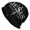 Custom Yeshua Jesus Christian Skullies Beanies Caps Unisex Winter Warm Knitting Hat Street Adult Bonnet Hats Outdoor Ski Cap