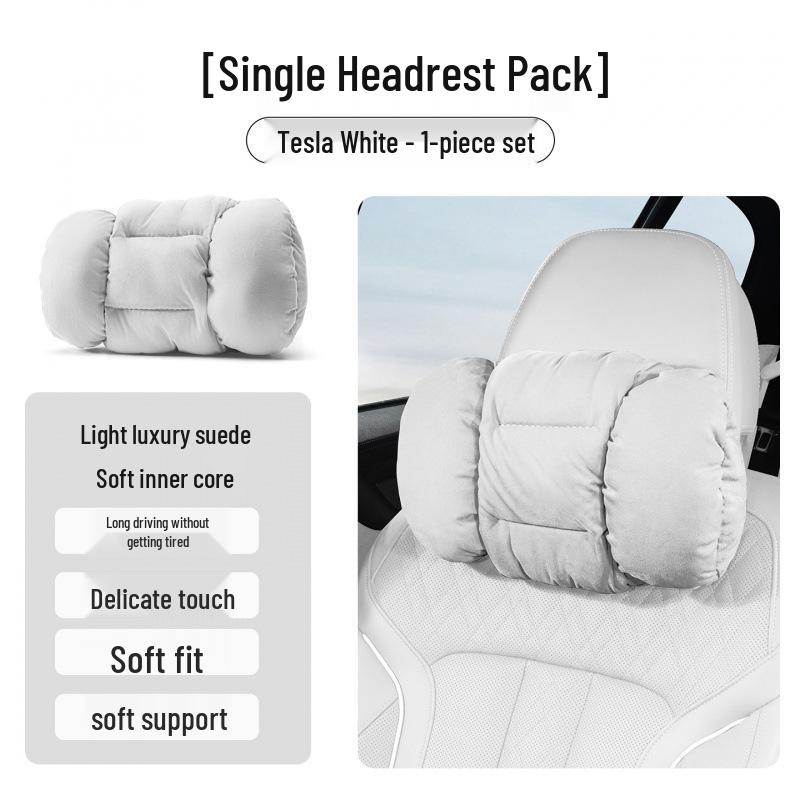 Honda Car Accessories: Flannel Headrests, Lumbar Supports & Neck Pillows for CRV, Fit, 11th Gen Civic & Accord.
