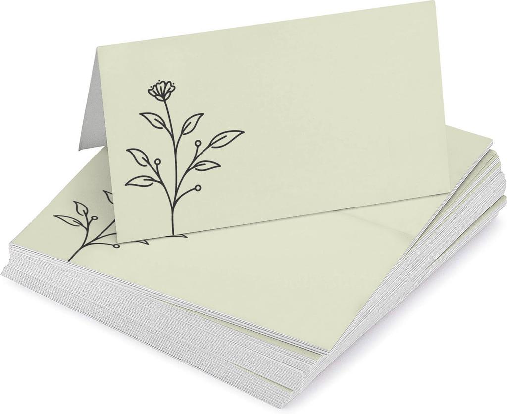 Inkdotpot Упаковка из 24 печатных палаточных столиков, карточки с местами для сервировки стола на свадьбу, именные карточки для сопровождения свадьбы на День Благодарения