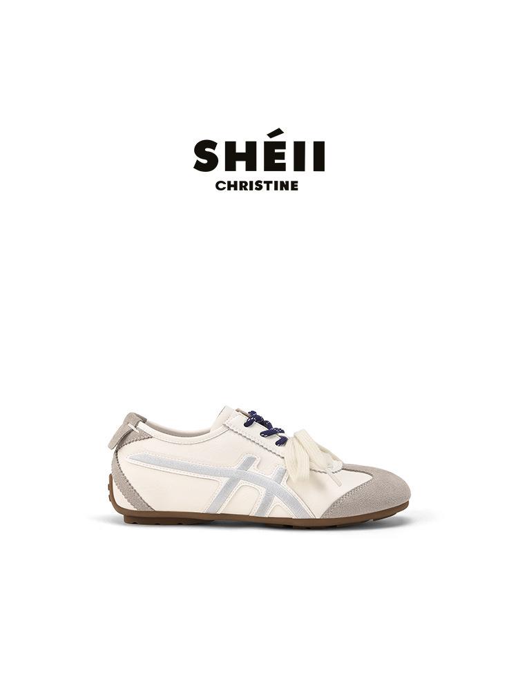 Люблю всестороннюю девушку~ пара шнурков, сочетающихся по цвету, со скрытой платформой, повседневная обувь, обувь Форреста Гампа, женская, весна и осень 2025, новая G