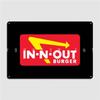 Хит продаж Товары In-N-Out Burger Металлическая табличка Кинотеатр Кухня Декор стен Печать Гараж Клуб Жестяная табличка Постер