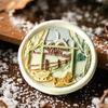 Свадебное Приглашение Печать Воском Медная Головка Рельефный Дизайн Цветочный Печать Невесты для Деловых и Культурных Принадлежностей