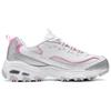 Skechers DLites Удобные Универсальные Модные Повседневные С Богатой Текстурой Низкие Папины Кроссовки Женские Сникеры Белый Розовый 150246-WSLP