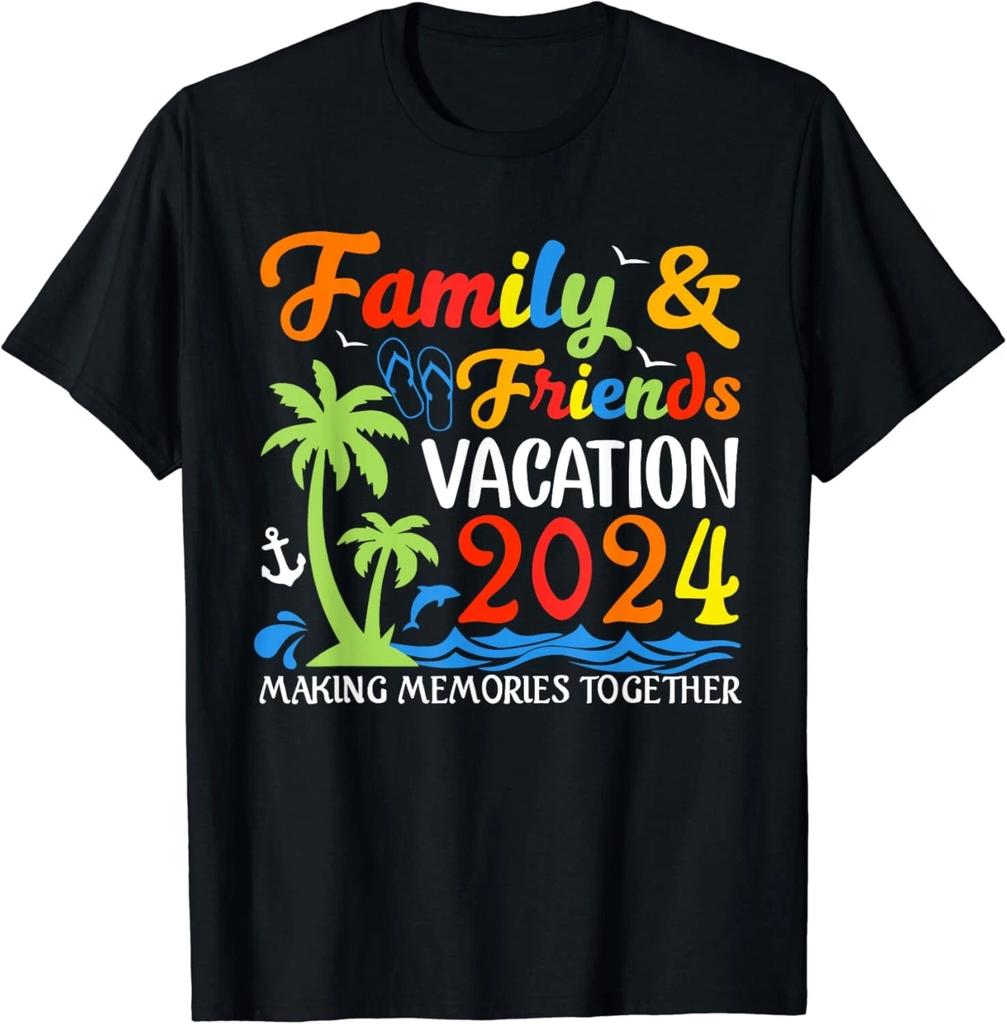 Family And Friends Vacation 2024 Making Memories Gift Unisex T-Shirt