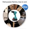 3 In 1 288VF 520N.M Brushless Electric Drill Impact Rechargeable Furnish Handheld Cordless Screwdriver with Lithium Battery