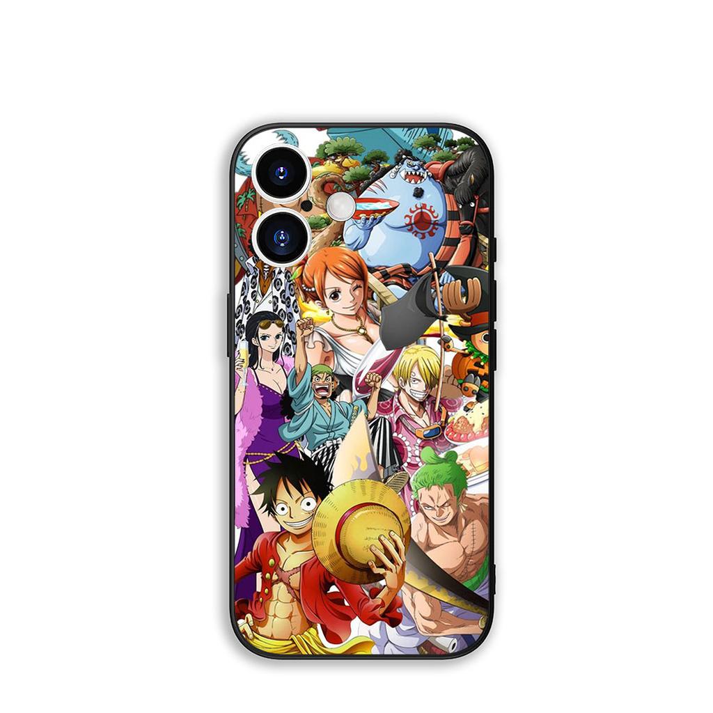 Phone Cover Roronoa Zoro Sanji Luffy One Piece for Apple iPhone 16 15 14 Plus 13 12 Mini 17 Pro Max + ProMax 16E Air 15+ Case
