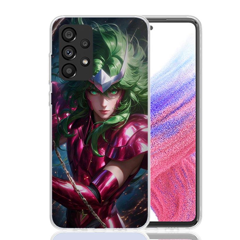 Крутой чехол для телефона Saint Seiya для Samsung Galaxy A17 A16 A14 A15 A13 A57 A56 A54 A55 A53 A37 A36 A34 A35 A33 A26 A24 A25 A23 Galax