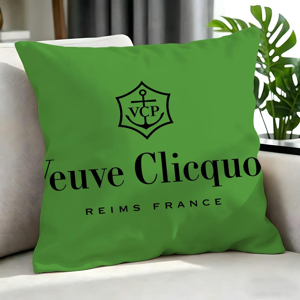 Бренд Veuve Clicquot Наволочка Набор Наволочек 4 шт. 50x50 45x45 40x40 Наволочка Декоративная Диван Домашний Декор