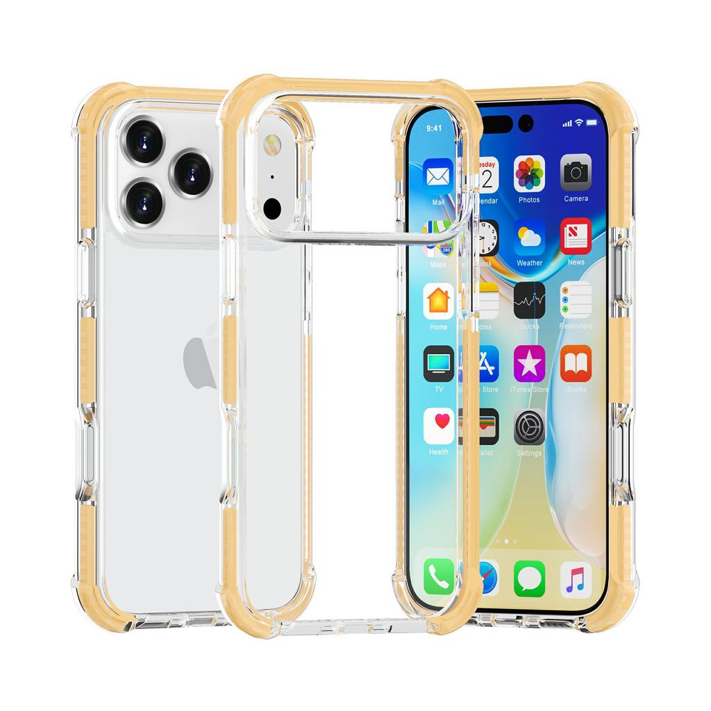 Новый прозрачный акриловый чехол для мобильного телефона iPhone 11 подходит для модного бренда, трехкомпонентный, с подушкой безопасности от падений, жесткий чехол