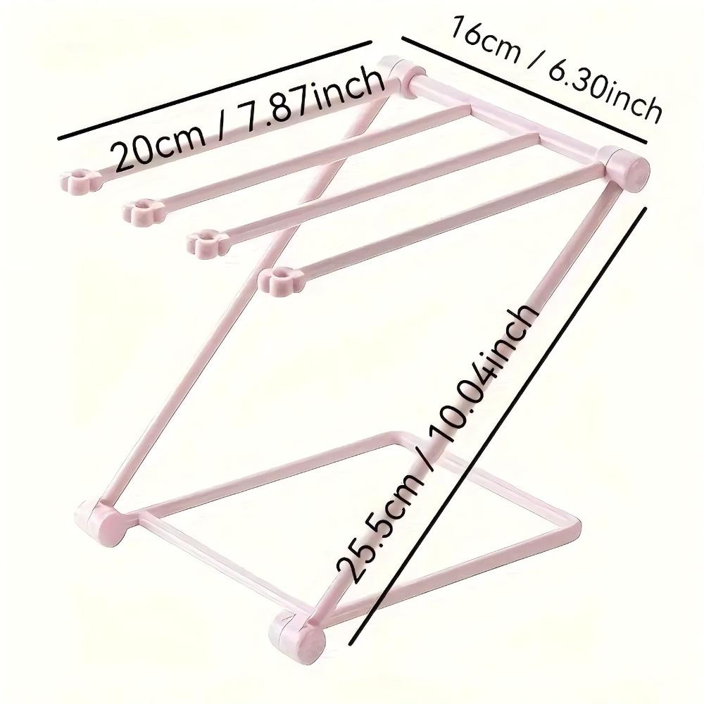 1PC Free Standing Towel Rack Holder, Dishcloth Hanger, Hand Towel Stand, Tea Towel Holder, Kitchen Rag Drying Stand