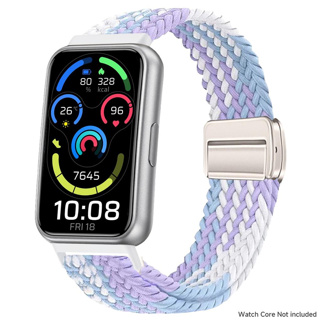Плетеный нейлоновый ремешок для Huawei Band 11/11NFC, удобная магнитная застежка, регулируемый ремешок для часов для Huanwei 11Pro/11Pro NFC, ремень