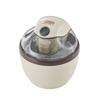 Toffy Ice Cream Maker K-IS11, Authentic Homemade Ice Cream, Healthy, Easy Recipes, Toppings, Retro, Milky White, K-IS11-MW