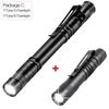 Mini Portable Flashlight Pocket Bright High Power Handheld Pen Light led Torch for Camping Fishing Outdoor Emergency Home Use