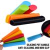 New Kitchen Tools Non-Slip Pot Pan Handles Sleeve Slip Cover Grip Silicone Holder Saucepan Handle