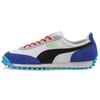 Fast Rider Ride On - White Dazzling Blue Unisex Sneakers 372837-01