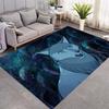 Wolfwalkers Cartoon Girl Owl Anti-slip Flannel Rug Fantasy Anime Floor Doormat Soft Carpet Bedroom Living Room Gift For Movie Fans