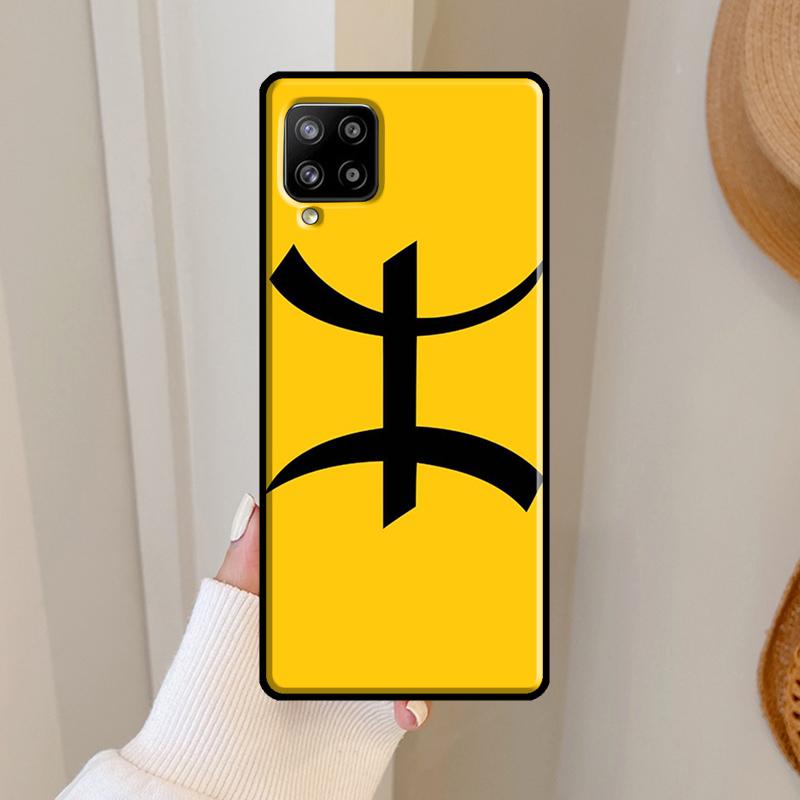 Amazigh Berber Flag Case For Samsung Galaxy A05 A06 A16 A26 A36 A56 A53 A32 A52 A33 A13 A55 A35 A15 A14 A34 A54
