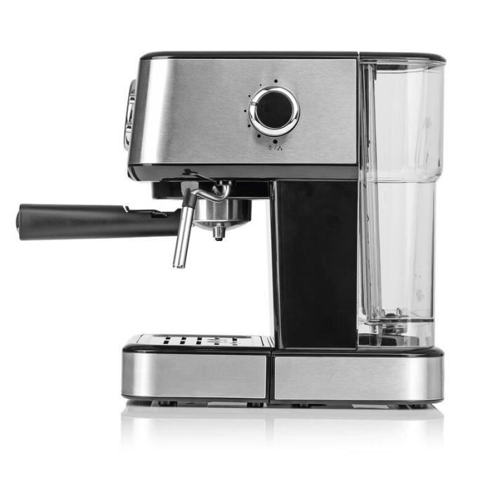 Machine à café à porte-filtre - Beem - Espresso Select - Acier inoxydable - 1100 watts - 15 bars