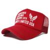 AVIREX LIMITED USA Mesh Cap with Front Embroidery (Red)