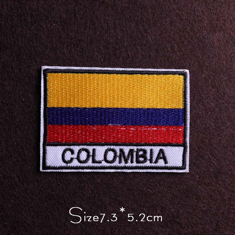 Флаг/Вышитая нашивка Нашивки на одежду Вышитые нашивки для одежды термоклеящиеся военные нашивки значки полосы