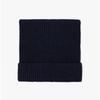 Шапка Acne Studios с нашивкой-логотипом Face C40426 Темно-синий меланж