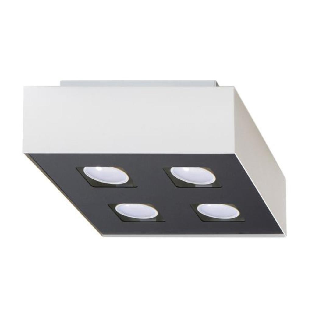 Plafon Zircon 4 Gu10 Biały Lumilo 00.169.69