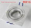 Brushed Nickel GU10 MR16 LED Ceiling Spotlight Brackets