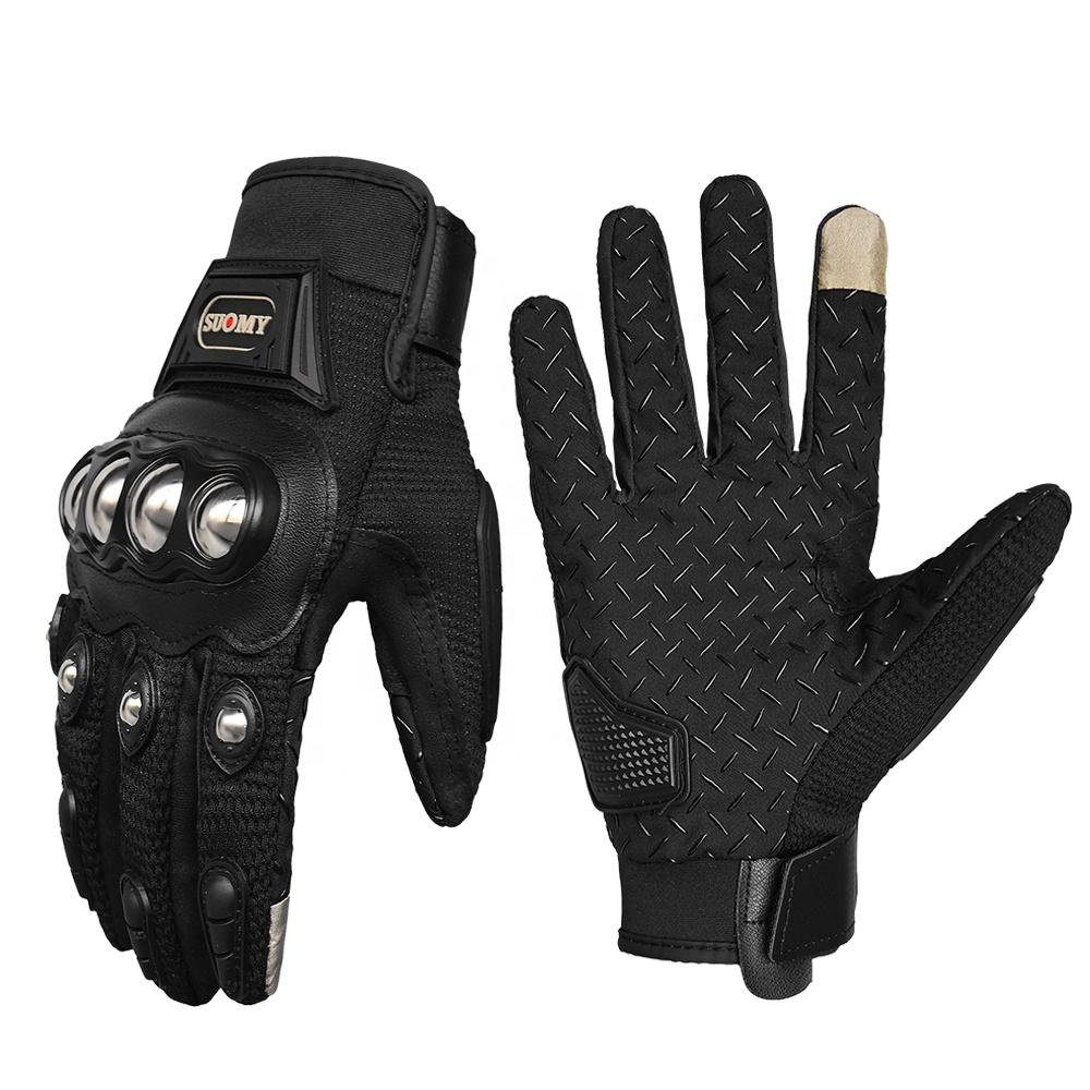Suomy Motorcycle Riding Gloves Men's Summer Motocross Racing Protective Hand Gloves Breathable Touch Screen Motorcyclist Gloves