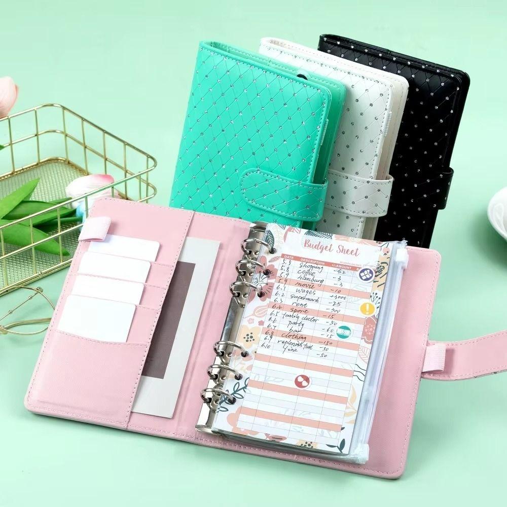 Compact Savings Challenges Book 6-Ring Mini Budget Binder Envelope Savings Challenge  Save Money