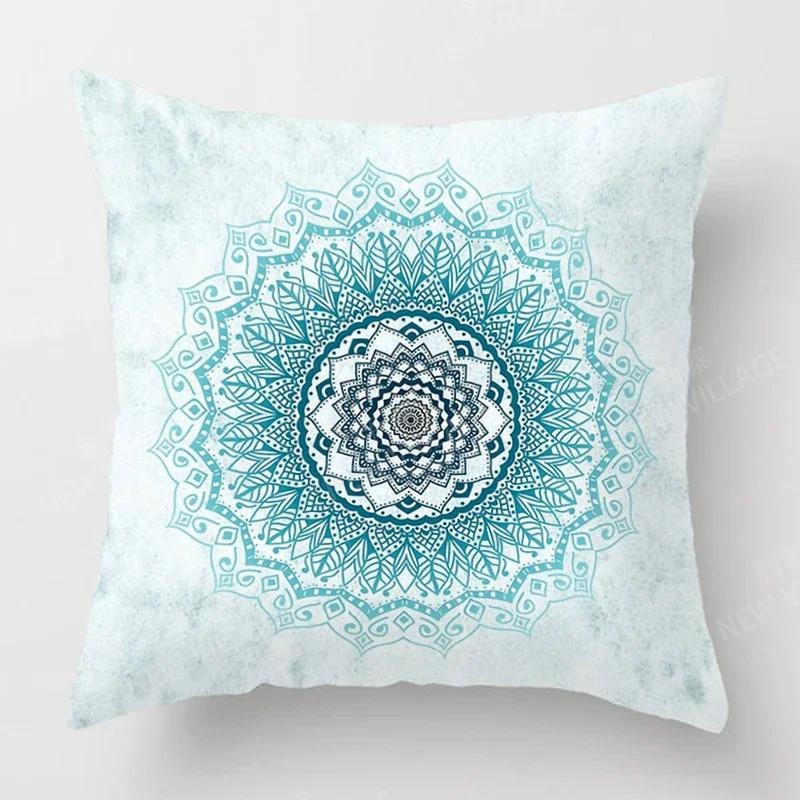 Осенний декор для дома осенняя гостиная наволочка для подушки диван бохо Чехол для подушки мандала 45x45см 45*45 50x50 60x60см 40*40 40x40см