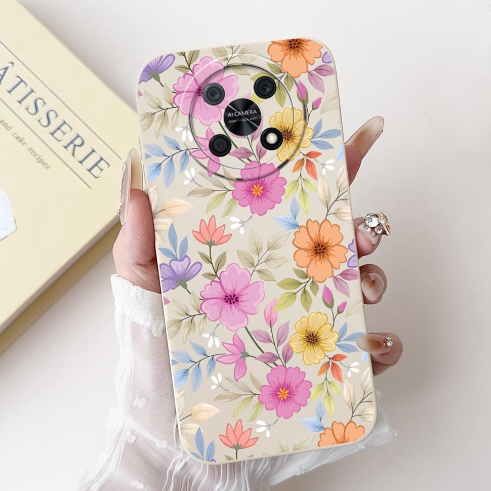 Новый чехол для Huawei Nova Y90 Чехол Модный чехол-кролик для телефона Huawei Nova Y90 NovaY90 CTR-LX1 Ударопрочный мягкий задний чехол