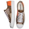 Converse Jack Purcell Panelled Comfortable Low-top Canvas Shoes Unisex Khaki Orange