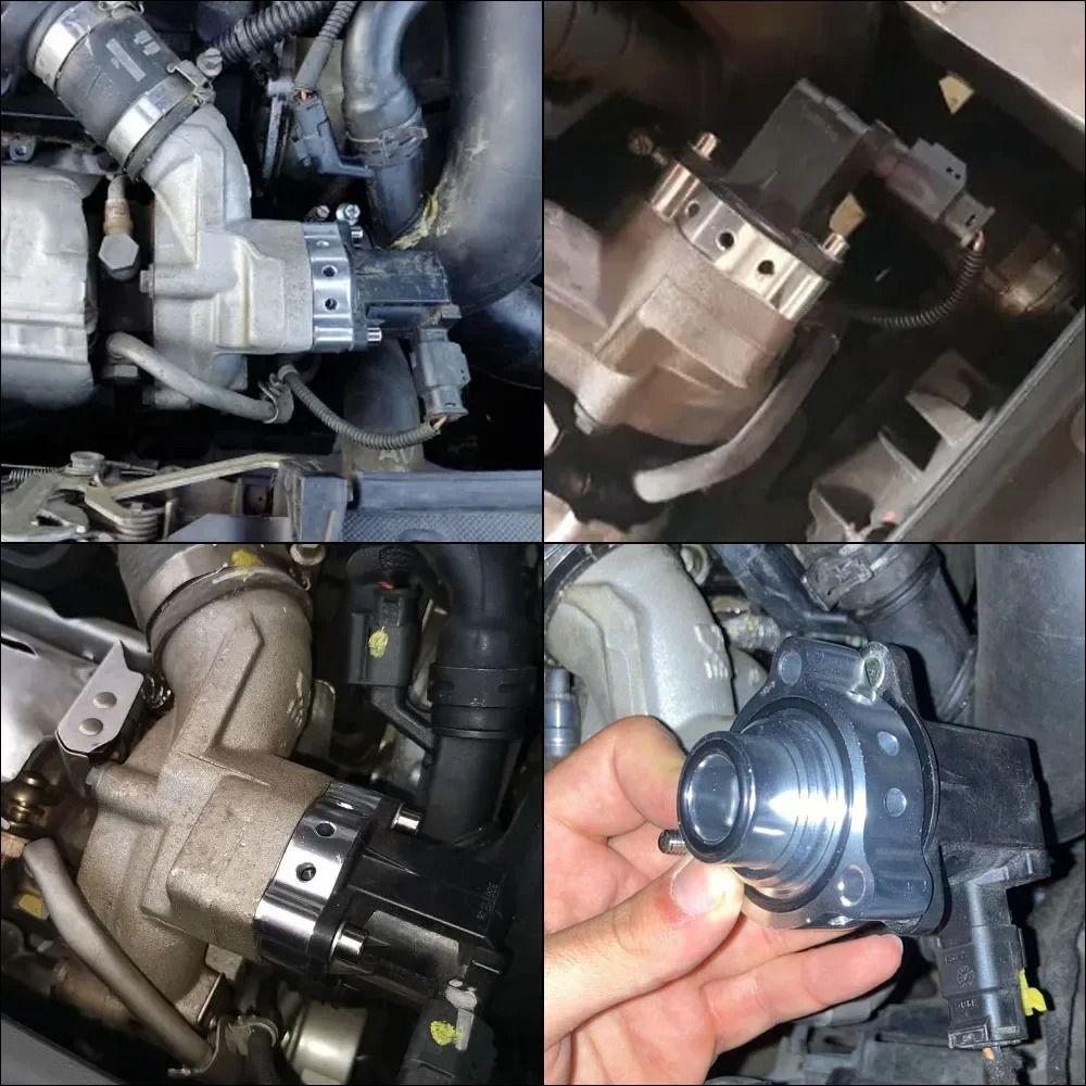 Durable Adapter Spacer High Pressure Resistant Turbo Engines Dump Valve Kit Components Connecting