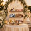 Wood Candy Display Stand 4/6Grids Party Table Decoration Rack  Baby Shower