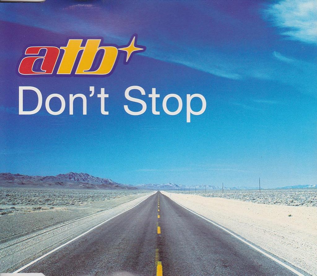CD ATB - Don't Stop Не Япония Танцевальная и Электронная Музыка Б/У