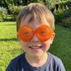 Entire Framework Multi-Hole Design Glasses PVC Novelty Glasses Fashion Insect Eye Glasses  Daily
