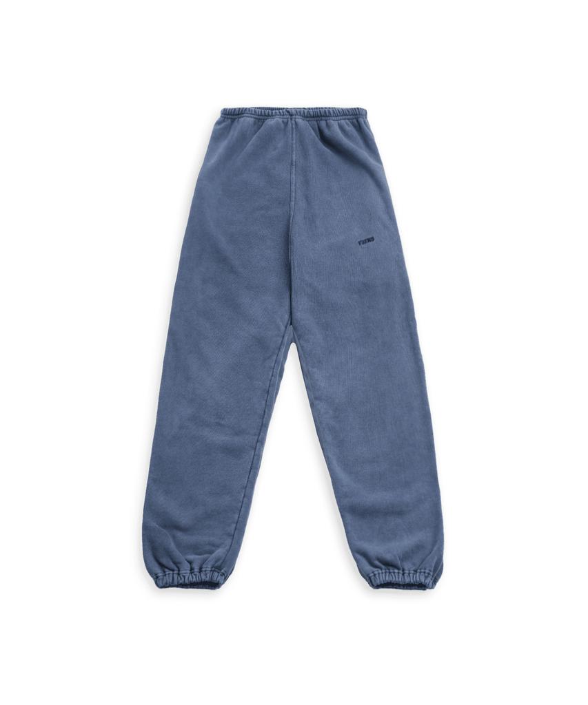 TUEWID Classic Embroidery Sweatpants In Drop Loose Fit (Navy)