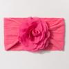 New Jacquard Baby Elastic Headband Cute Solid Color Flower Children's Headband Four Seasons Thin Baby Jewelry