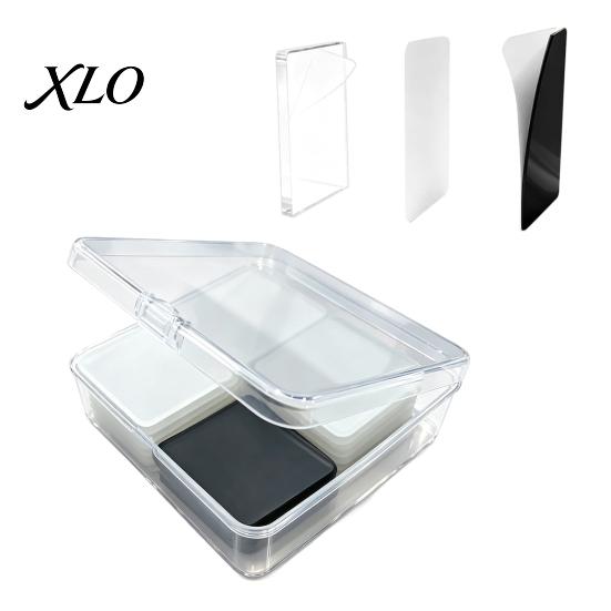 Photo Display Magnets 5/6/8/10/15/20/24 Sets DIY Acrylic Fridge Magnet Kit, Square Refrigerator Set with Adhesive Backing, Clear Picture Holder Making