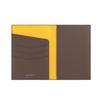 Genuine Leather Passport Passport Card Free Overseas Overseas Business Comes with Gift COPPAT Etoupe Yellow [COGURE] Case, Cover, Pocket, Pocket,